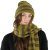 Sjaals - Gårda Grindelwald Striped Wool Mix Scarf (groente)