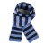 Sjaals - Gårda Grindelwald Striped Wool Mix Scarf (blauw)