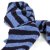 Sjaals - Gårda Grindelwald Striped Wool Mix Scarf (blauw)