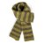 Sjaals - Gårda Grindelwald Striped Wool Mix Scarf (groente)