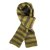 Sjaals - Gårda Grindelwald Striped Wool Mix Scarf (groente)