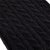 Sjaals - Gårda Sölden Cable Knit Wool Mix Scarf (zwart)