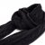 Sjaals - Gårda Sölden Cable Knit Wool Mix Scarf (zwart)
