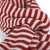 Sjaals - Gårda Engelberg Striped Wool Mix Scarf (rood/wit)