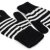 Handschoenen - Gårda Cavalese Knitted Wool Mix Gloves (zwart/wit)