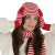 Handschoenen - Gårda Cavalese Knitted Wool Mix Gloves (rood/wit)