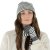 Handschoenen - Gårda Cavalese Knitted Wool Mix Gloves (grijs/wit)