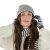 Handschoenen - Gårda Cavalese Knitted Wool Mix Gloves (grijs/wit)