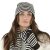 Handschoenen - Gårda Cavalese Knitted Wool Mix Gloves (zwart/wit)