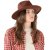 Hoeden - Gårda Astoria Fedora (bruin)