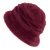 Hoeden - Gårda Atri Angora Cloche (bordeaux)