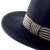 Hoeden - Gårda Belluno Crushable Wool felt Fedora (blauw)