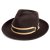 Hoeden - Gårda Belluno Crushable Wool felt Fedora (bruin)