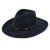 Hoeden - Gårda Bowmont Crushable Wool felt Western hat (blauw)