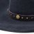 Hoeden - Gårda Bowmont Crushable Wool felt Western hat (blauw)