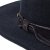 Hoeden - Gårda Bowmont Crushable Wool felt Western hat (blauw)