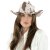 Hoeden - Gårda Bozeman Cowboy (wit/bruin)