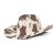 Hoeden - Gårda Bozeman Cowboy (wit/bruin)