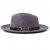 Hoeden - Gårda Braga Wool felt Fedora (grijs)