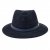 Hoeden - Gårda Braga Wool felt Fedora (marineblauw)
