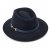 Hoeden - Gårda Braga Wool felt Fedora (marineblauw)