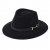 Hoeden - Gårda Braga Wool felt Fedora (zwart)