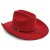Hoeden - Gårda Chinook Cowboy (rood)