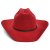 Hoeden - Gårda Chinook Cowboy (rood)