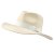 Hoeden - Gårda Marcola Wide brimmed Fedora (wit)