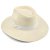 Hoeden - Gårda Marcola Wide brimmed Fedora (wit)