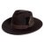 Hoeden - Gårda Molinella Crushable Wool felt Fedora (bruin)