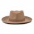 Hoeden - Gårda Napoli Fedora Wool Hat (beige)