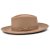 Hoeden - Gårda Napoli Fedora Wool Hat (beige)