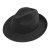 Hoeden - Gårda Osiglia Fedora Wool Hat (zwart)