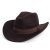 Hoeden - Gårda Pocatello Crushable Wool felt Western hat (bruin)