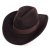 Hoeden - Gårda Pocatello Crushable Wool felt Western hat (bruin)