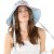 Hoeden - Gårda Poppy Checkered sun hat (blauw)