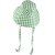 Hoeden - Gårda Poppy Checkered sun hat (groente)