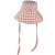 Hoeden - Gårda Poppy Checkered sun hat (roze)