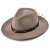 Hoeden - Gårda Santaquin Crushable Wool felt Western hat (taupe)