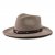Hoeden - Gårda Santaquin Crushable Wool felt Western hat (taupe)