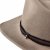 Hoeden - Gårda Santaquin Crushable Wool felt Western hat (taupe)