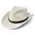 Hoeden - Gårda Santaquin Crushable Wool felt Western hat (wit)