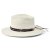 Hoeden - Gårda Santaquin Crushable Wool felt Western hat (wit)