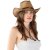 Stro hoed - Gårda Taranto Western Hat (khaki)