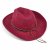 Hoeden - Gårda Toquerville Crushable Wool felt Western hat (rood)