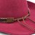 Hoeden - Gårda Toquerville Crushable Wool felt Western hat (rood)