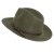 Hoeden - Gårda Vicenza Crushable Wool felt Fedora (groente)
