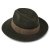 Hoeden - Gårda Volterra Fedora Wool Hat (militair groen/beige)