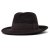 Hoeden - Gårda Volterra Fedora Wool Hat (donkerbruin)